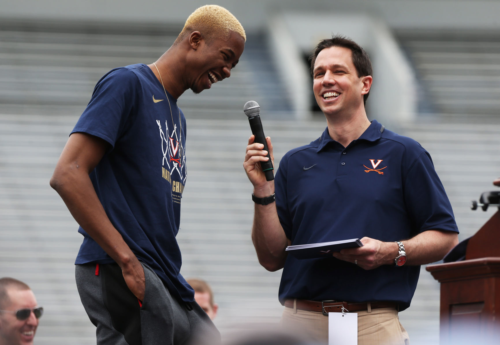 UVA championship celebration